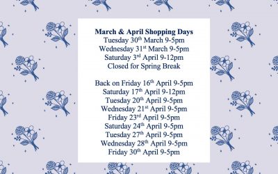 Good News – Spring Shopping Days