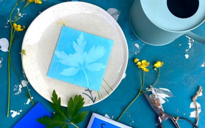 Mothers Day Gift Idea – DIY Sunprint Art