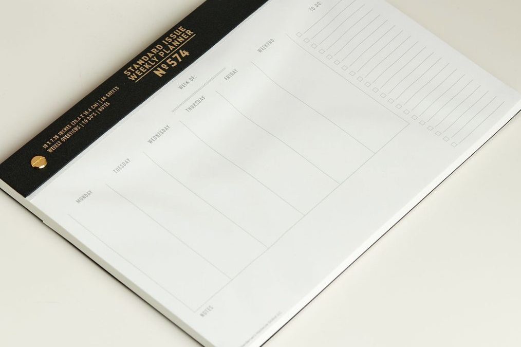 Goodies – Weekly Planner Desk Pad