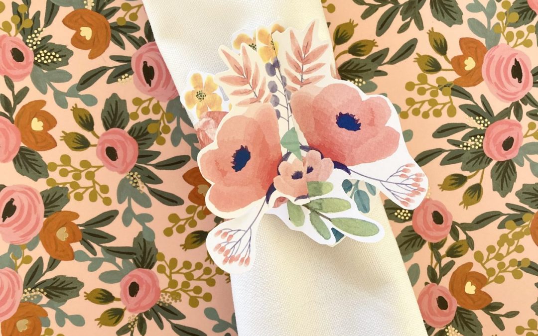 Good Ideas – Floral Napkins Rings