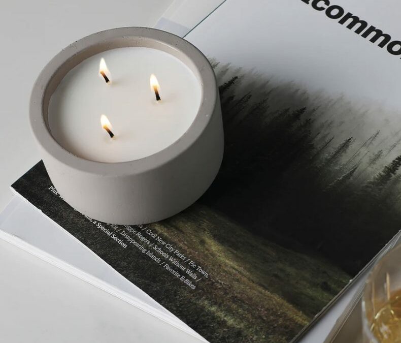 Gentlemen’s Concrete Candles