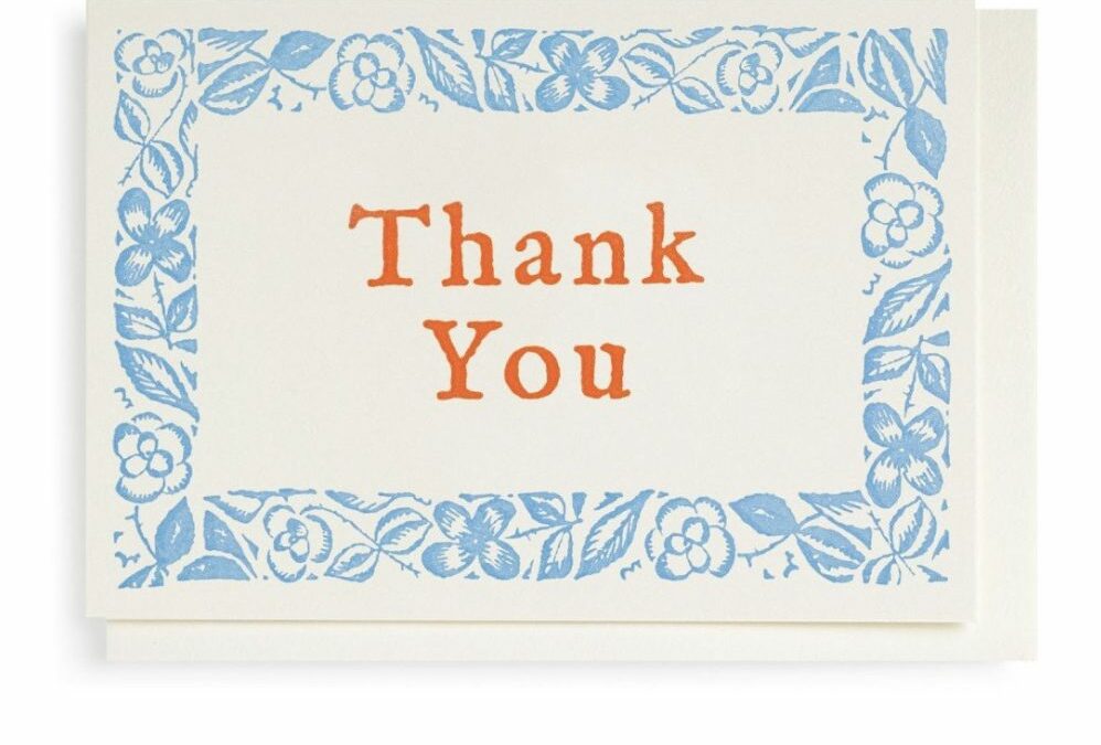 Goodies – Thank You Cards