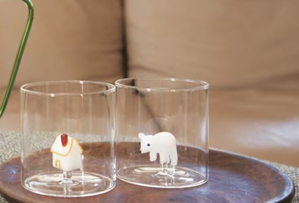 Spun Water Glasses