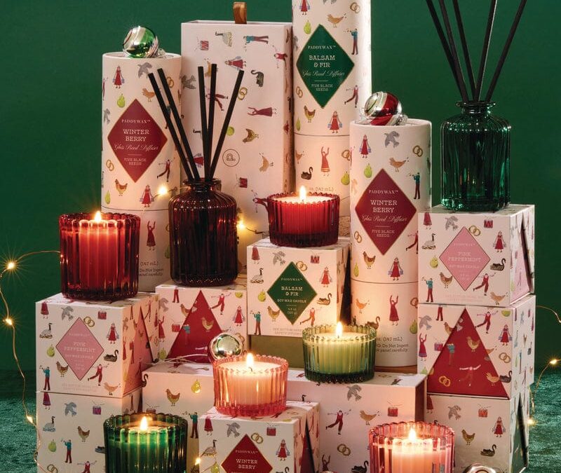 Paddywax 12 Days of Christmas Candles