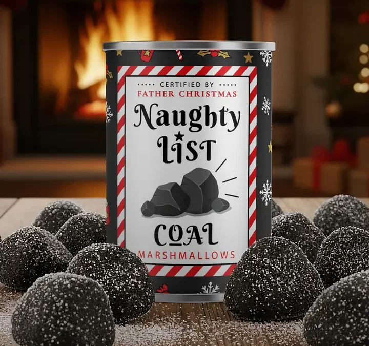 Can of Coal Marshmallows