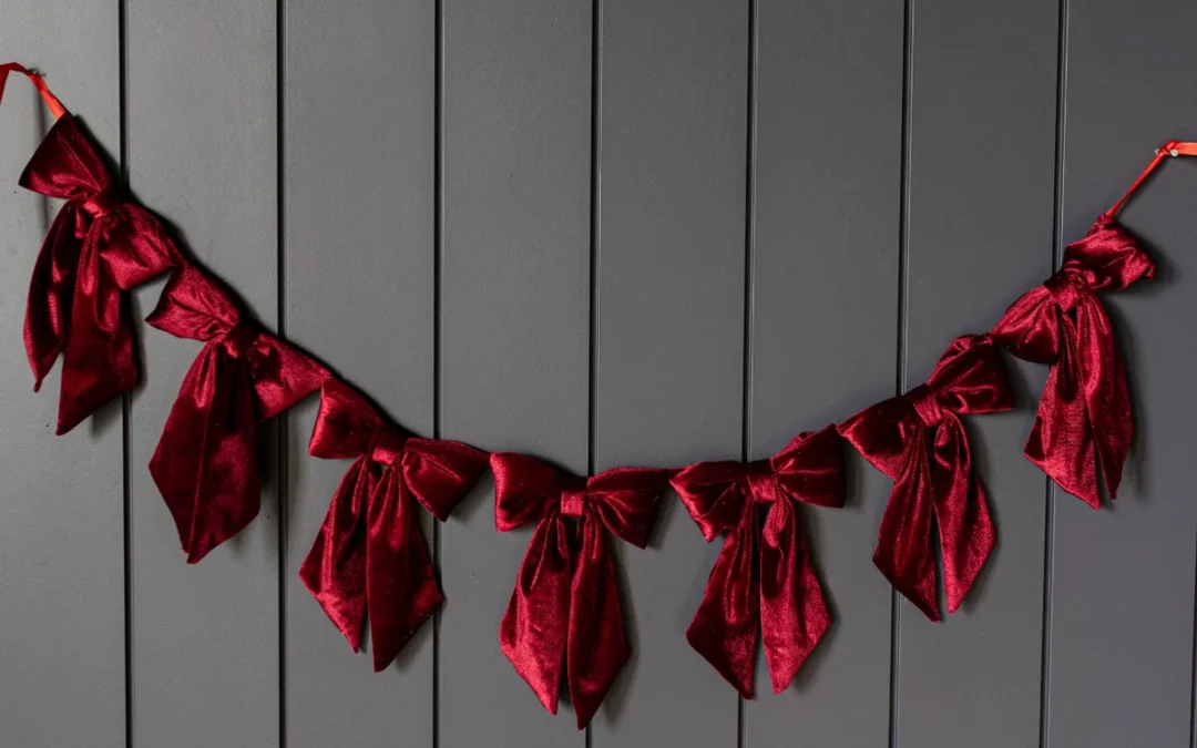 Luxe B Co. Velvet Ribbon Garlands