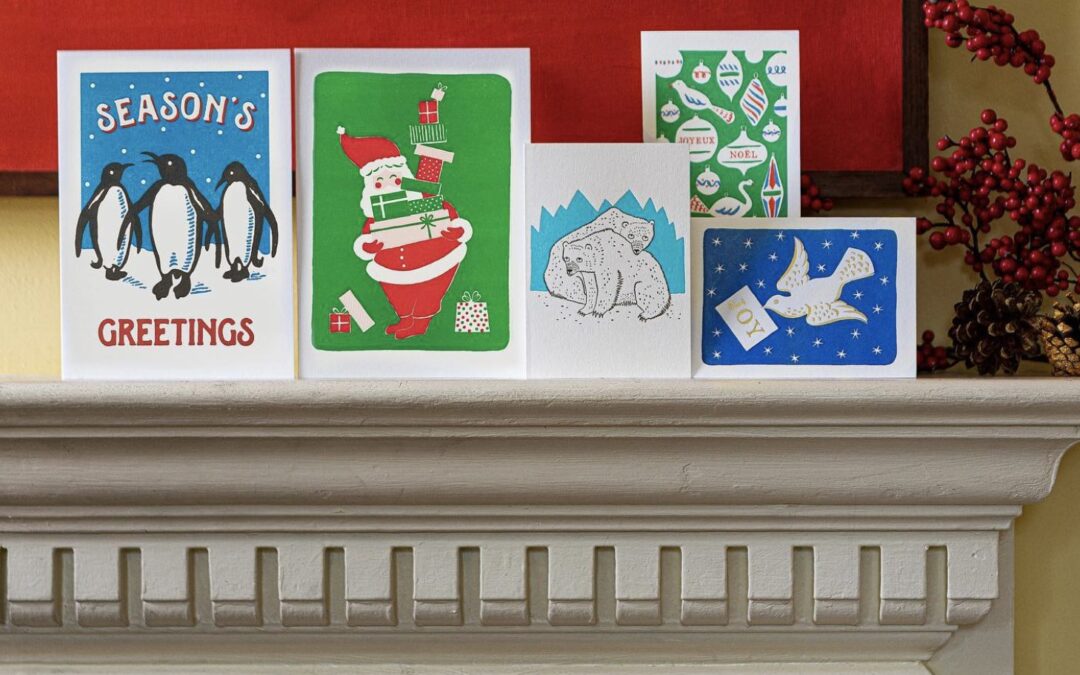 Christmas Letterpressed Cards