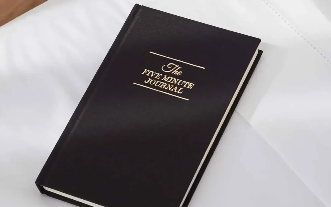 The Five Minute Journal Black
